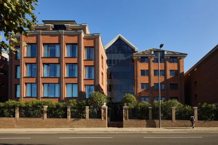 The Height Annex aluminium windows