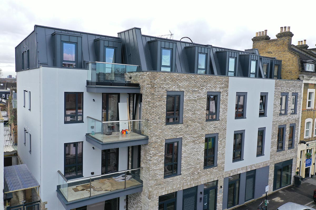 Aluminium windows installation Windus Road Stoke Newington London N16